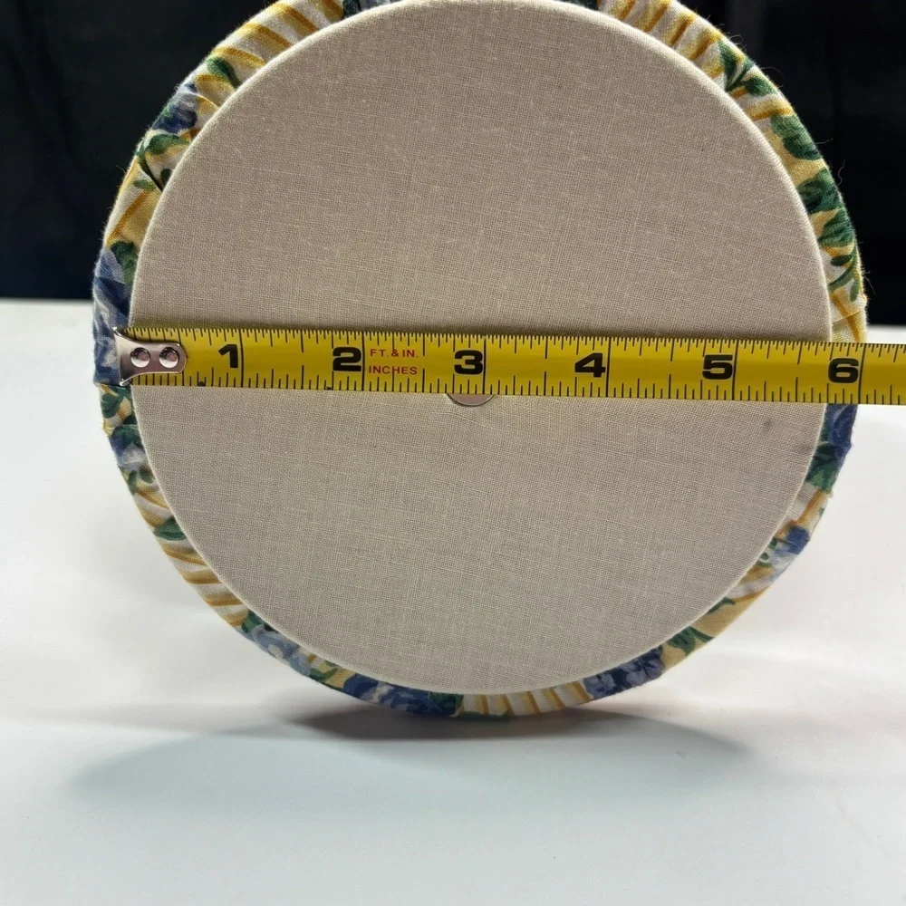 Longaberger Fabric Lid-Small Fruit Basket-Rose Trellis